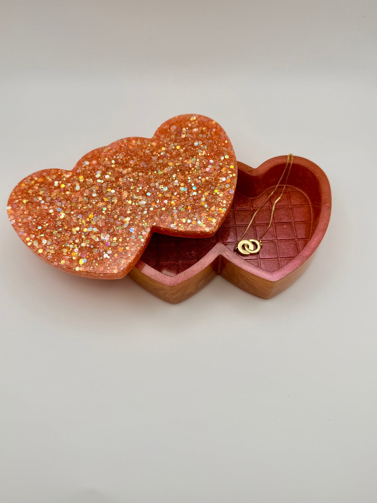 Double Heart-Shaped Container