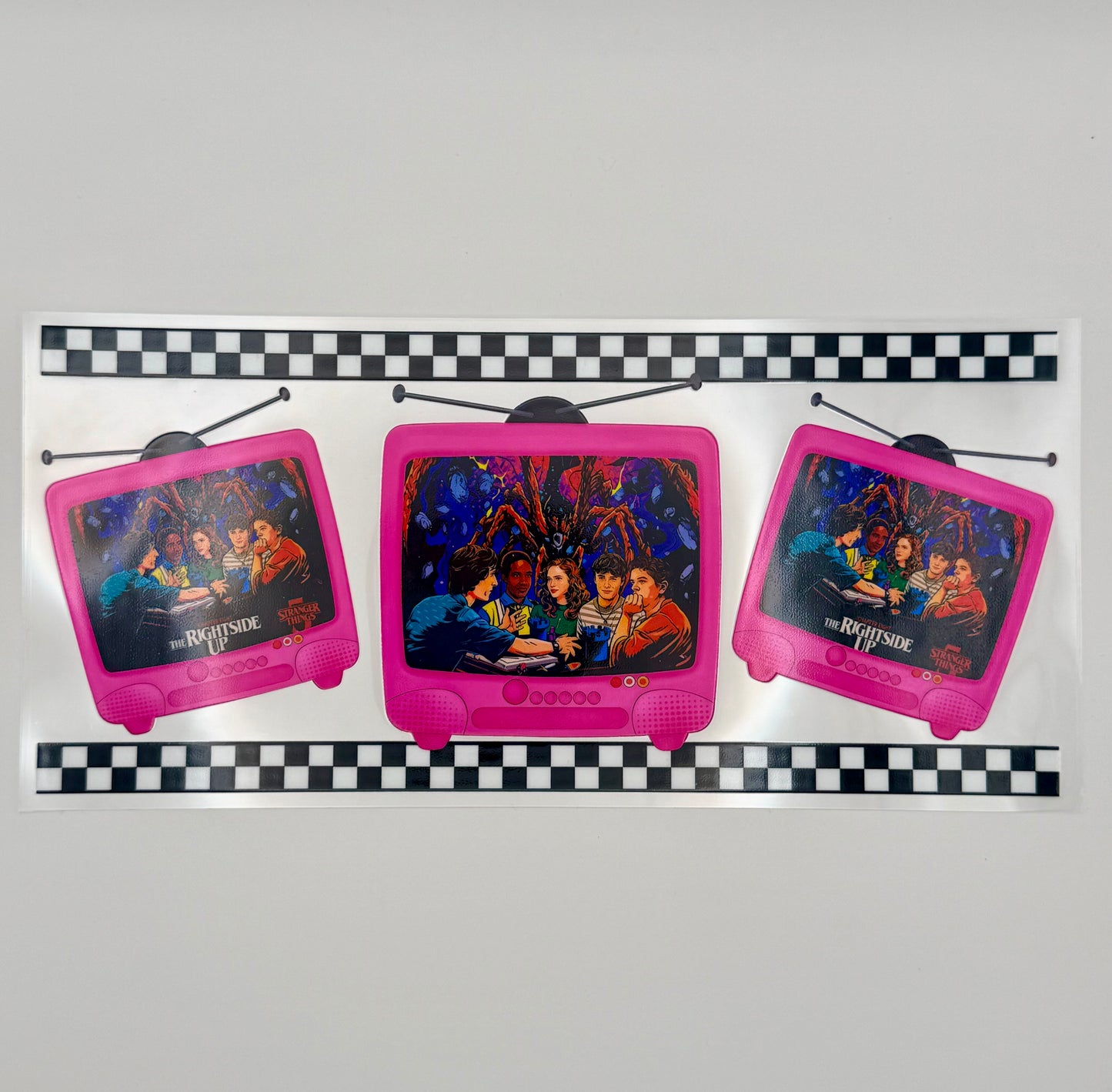 Stranger things pink tvs