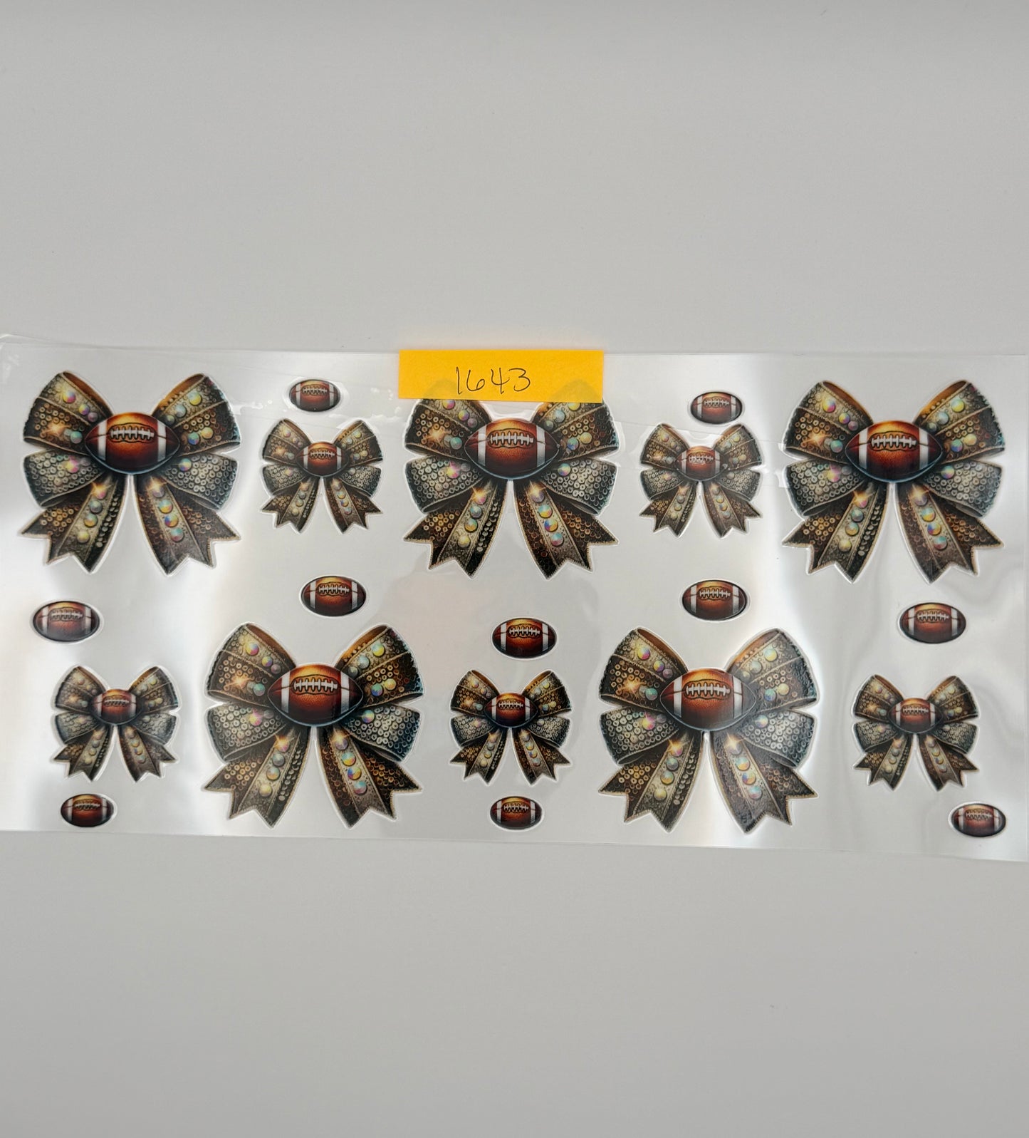 football bows