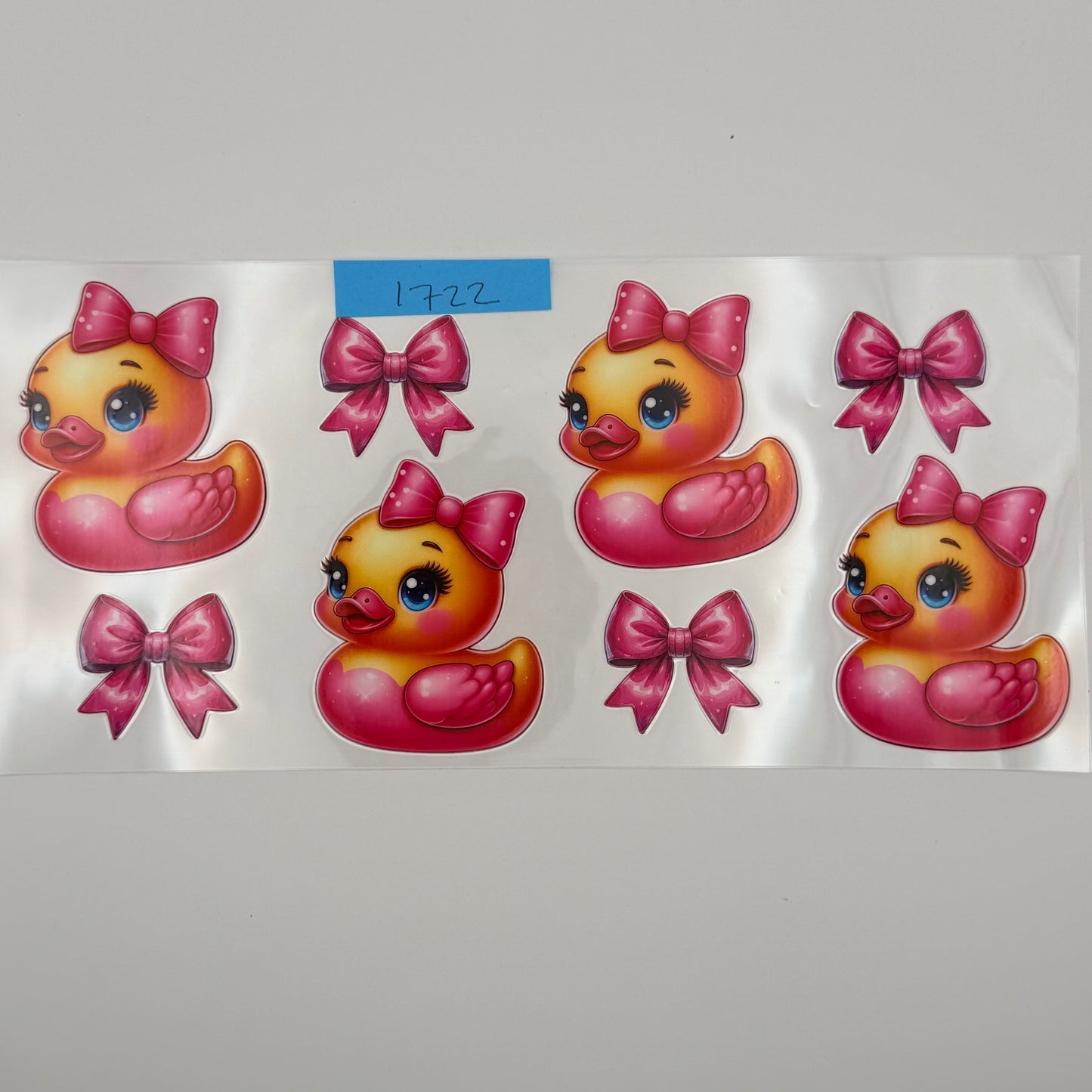 rubber ducky and bows