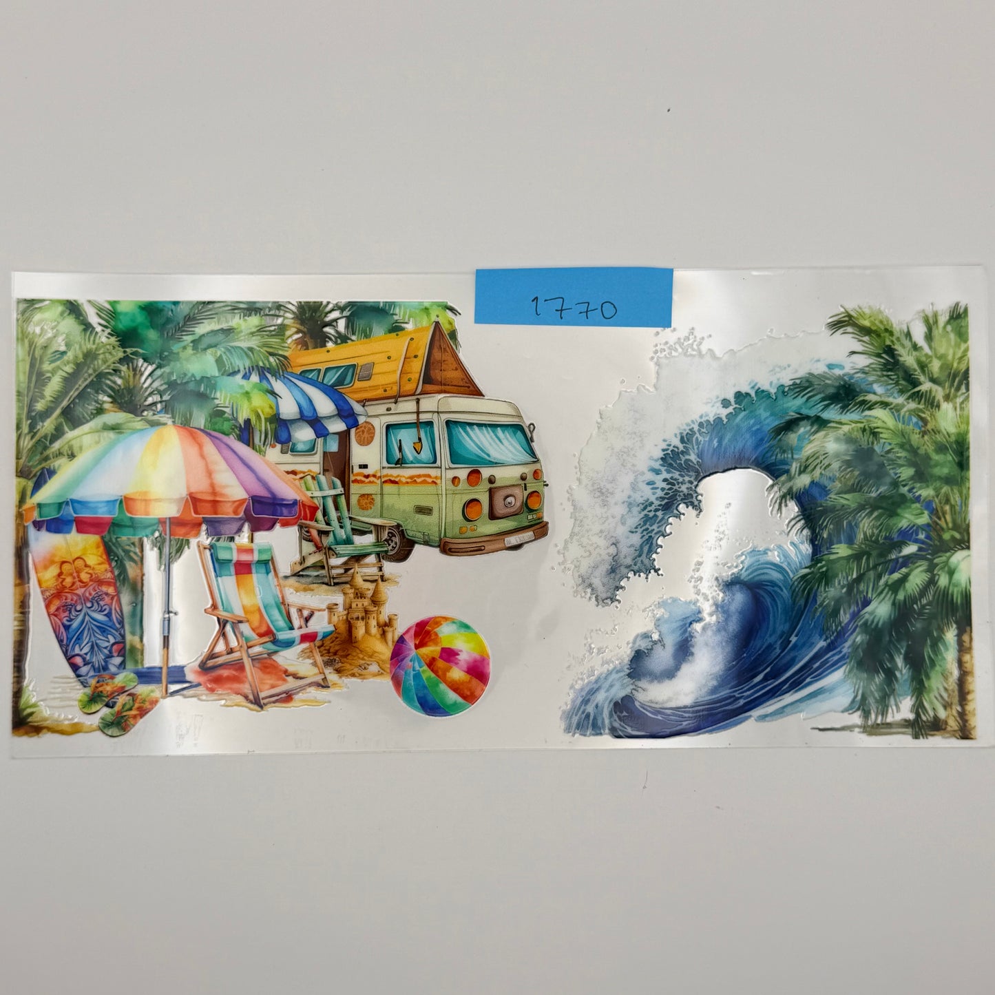 tidal wave and camping