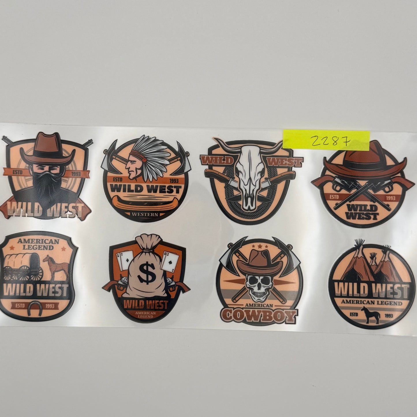 wild west badges