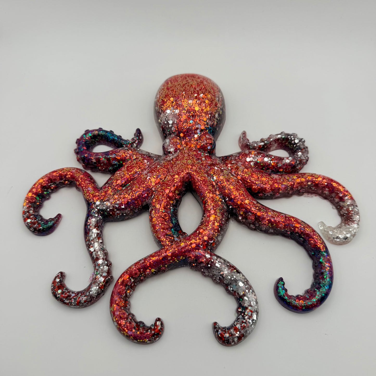 glittered octopus