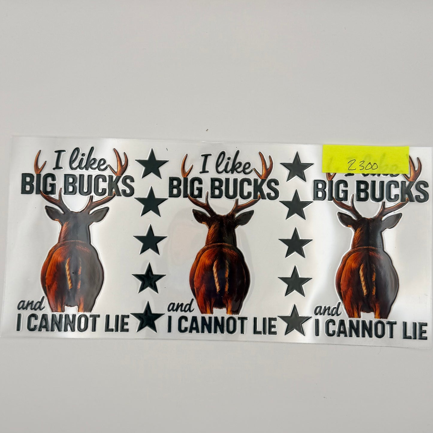 I like big bucks