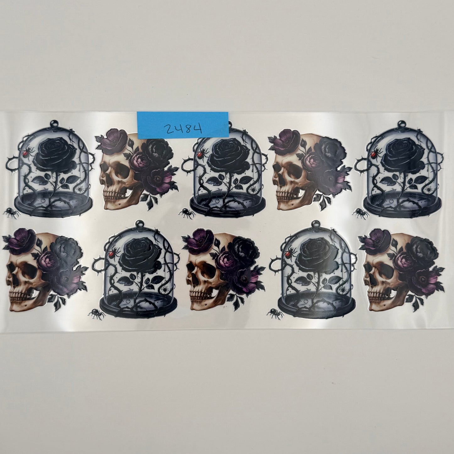 roses and skulls