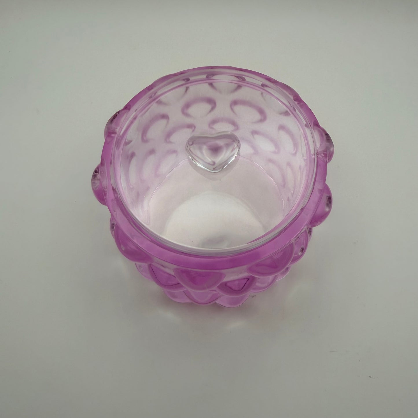 Round Container with Hearts