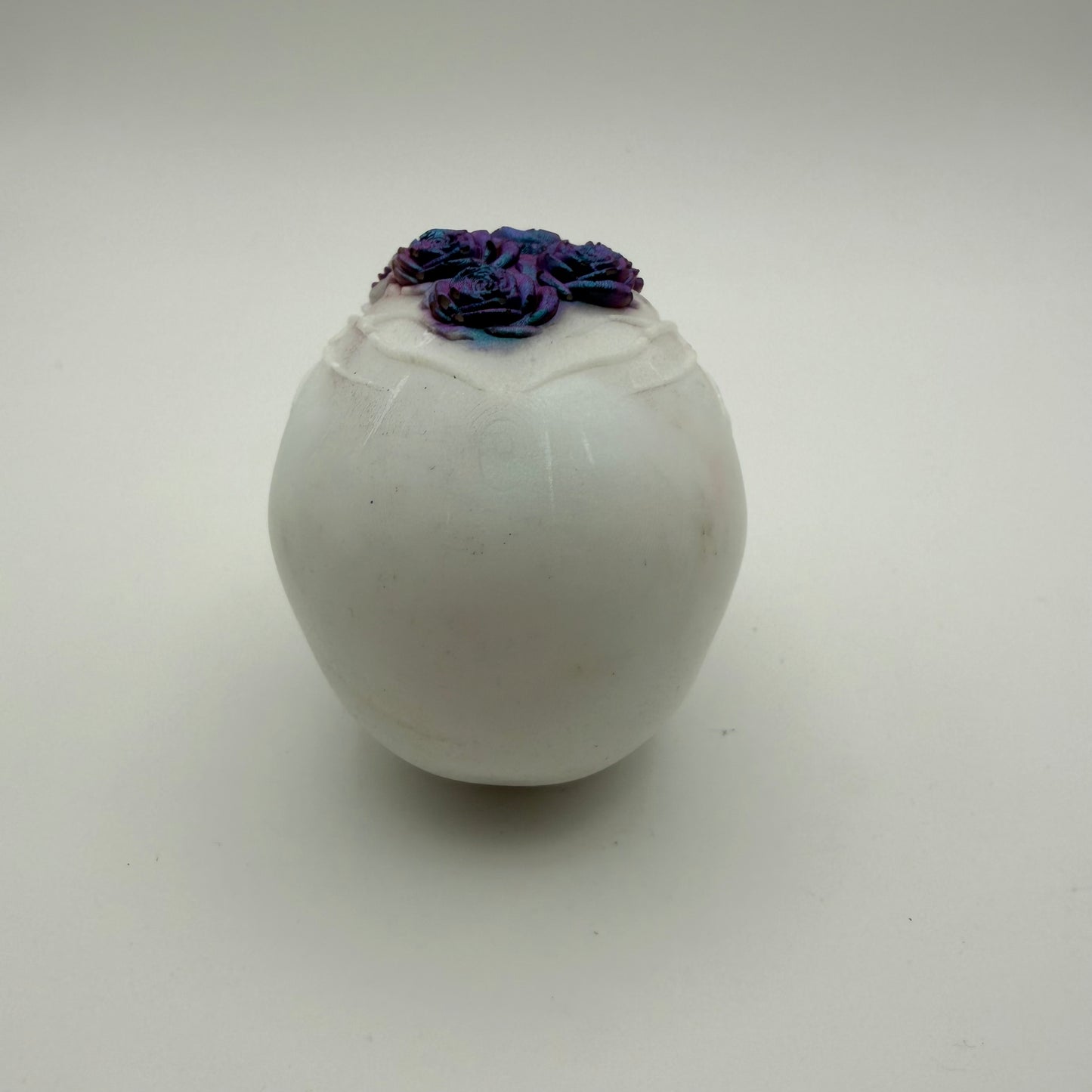 Super Cool Small Skull with Color-shifting Flowers