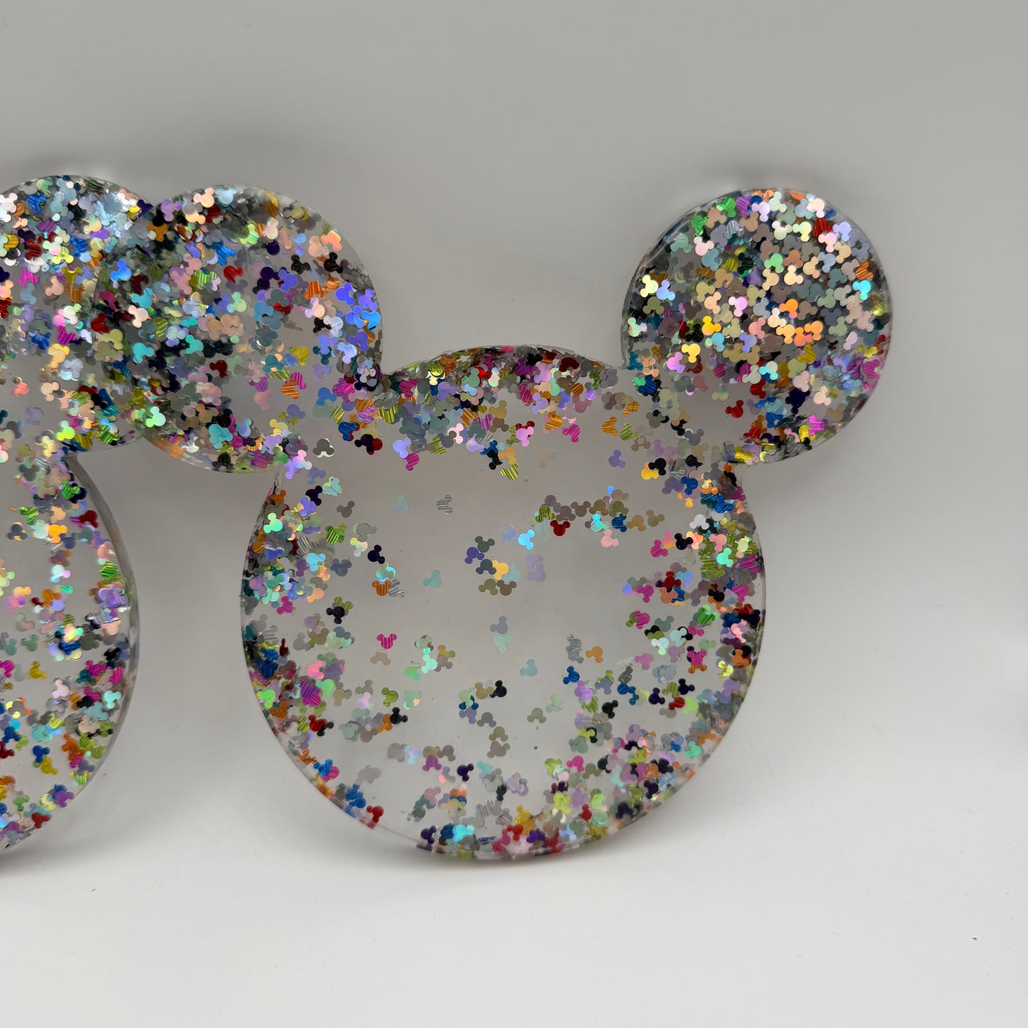 Set of two Mouse Ear Coasters