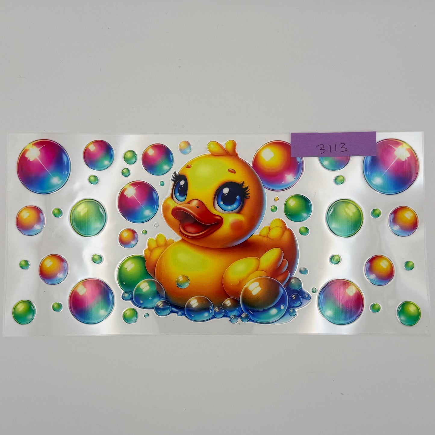 Single rubber ducky