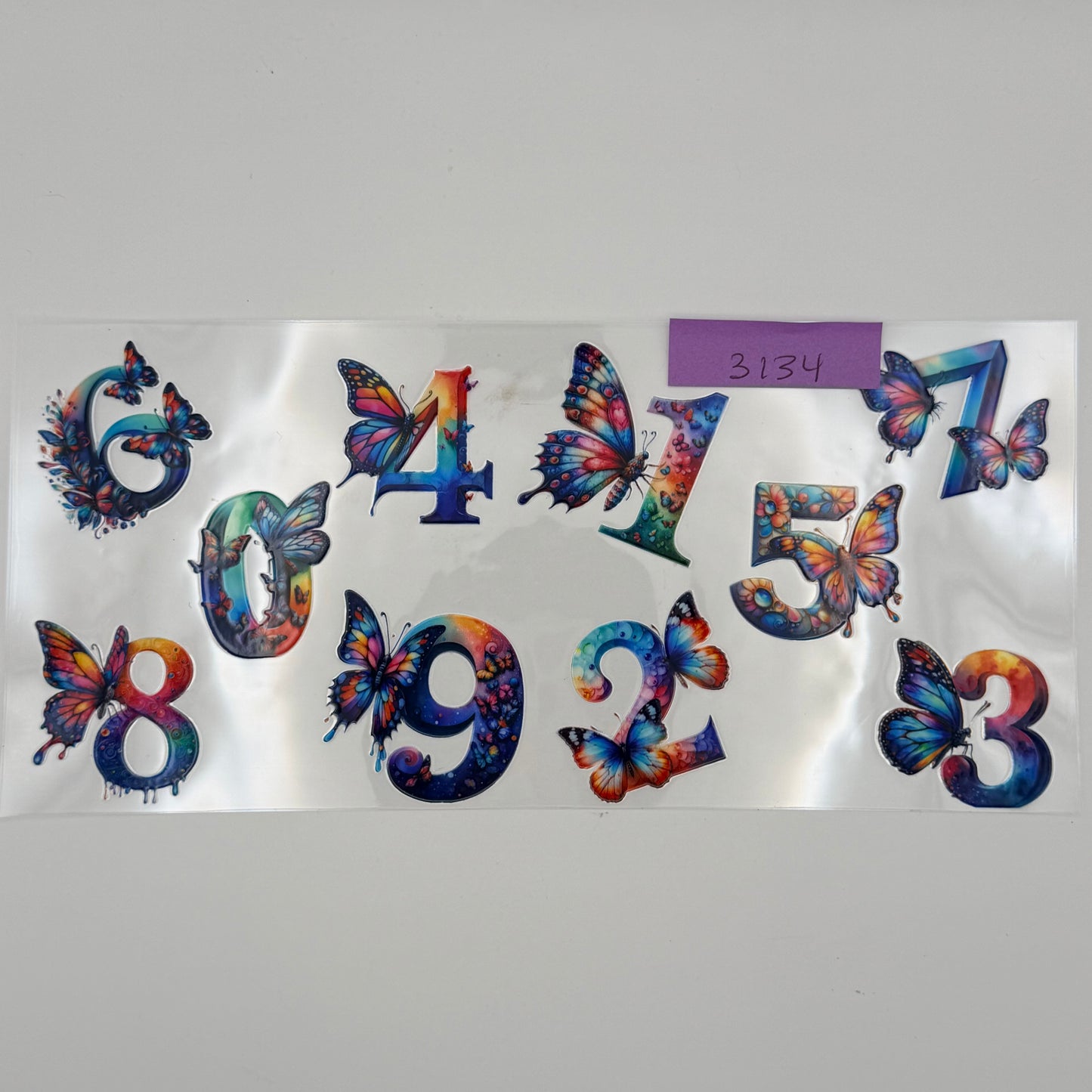 Numbers and butterflies