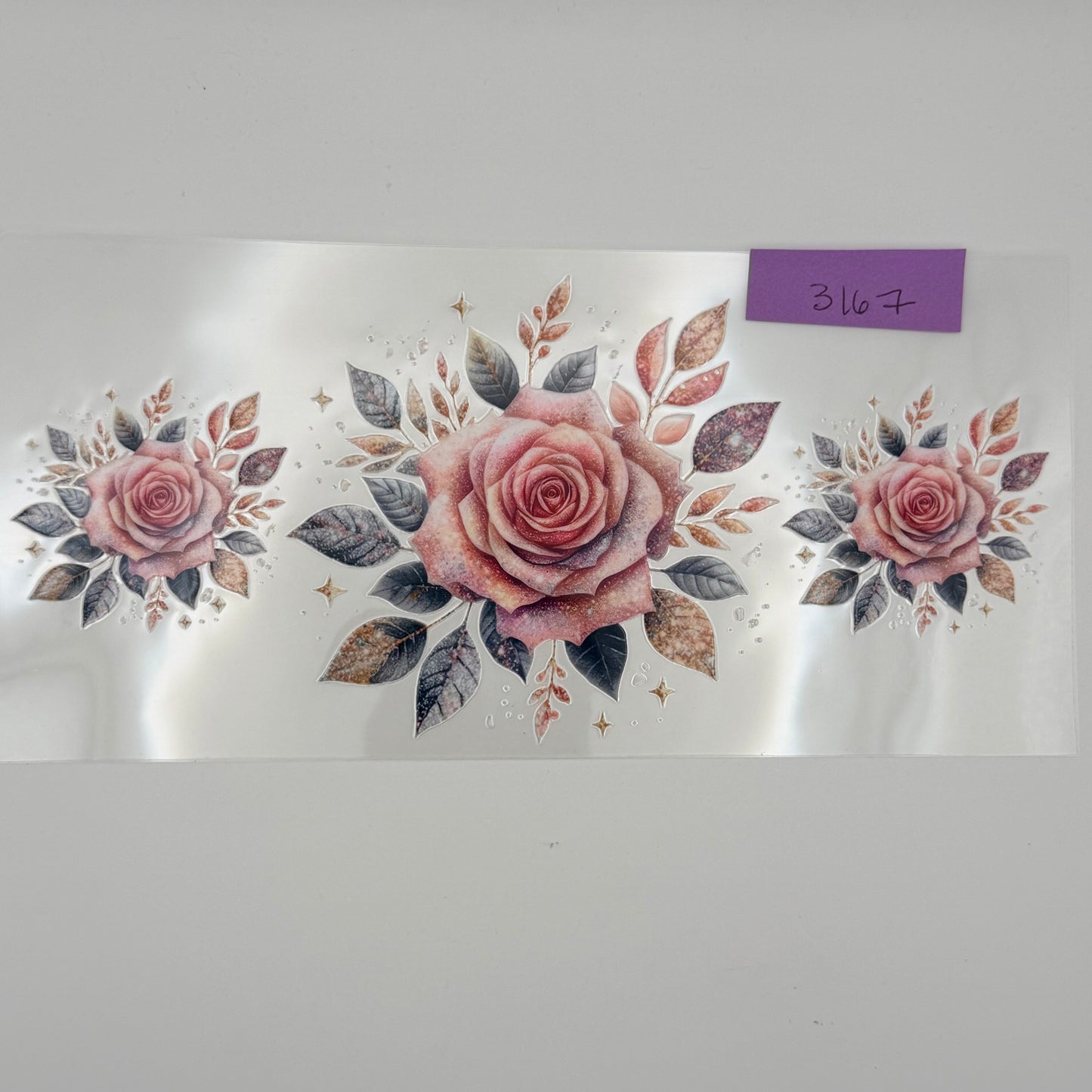 Light pink and gray roses