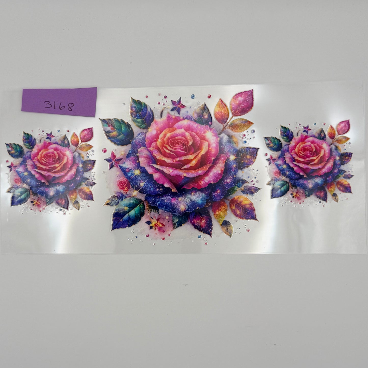 Pink and purple roses