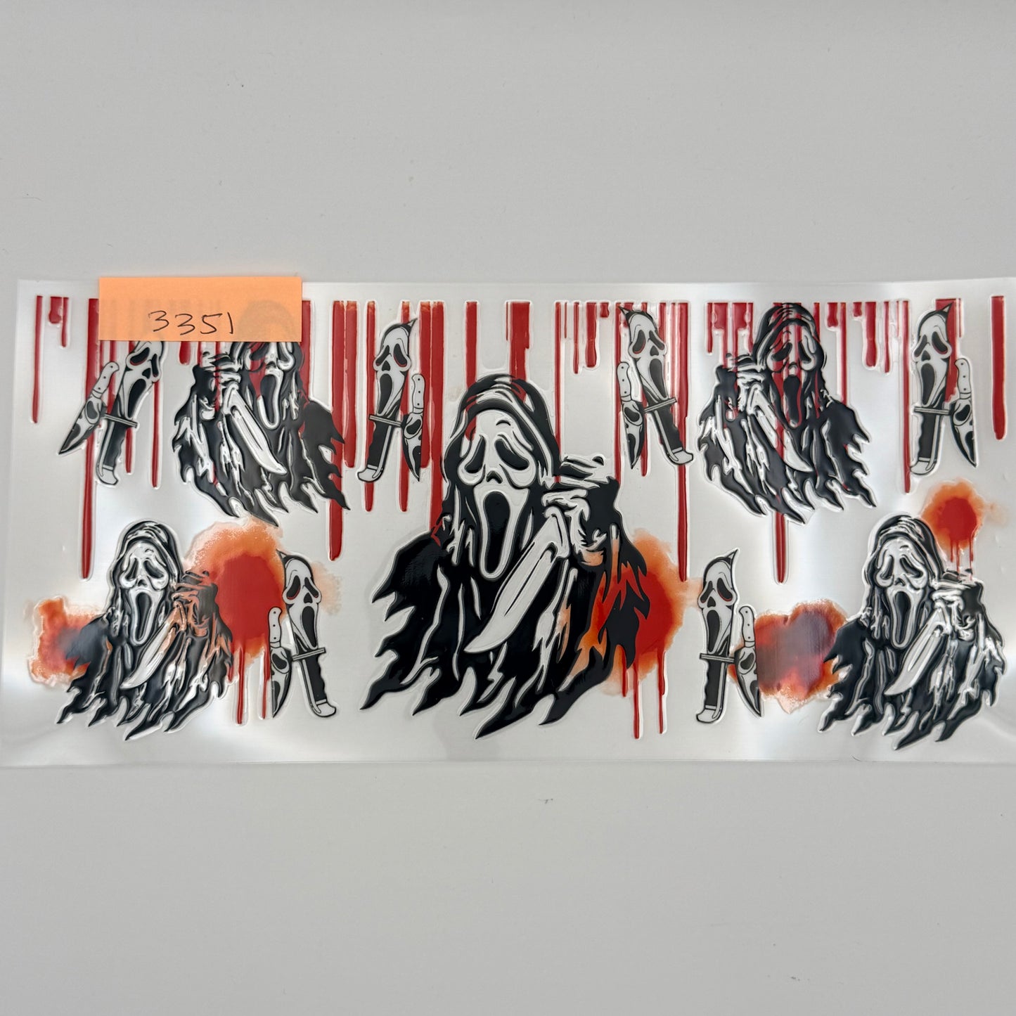 Blood drip ghostface
