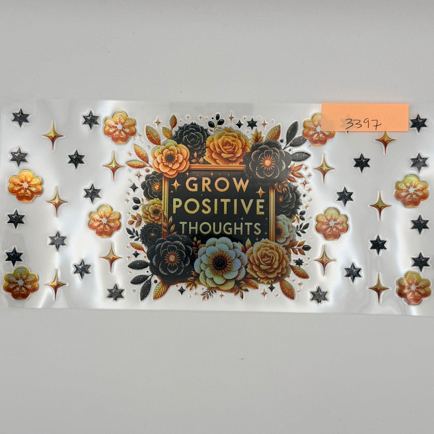 Grow positive thoughts holographic