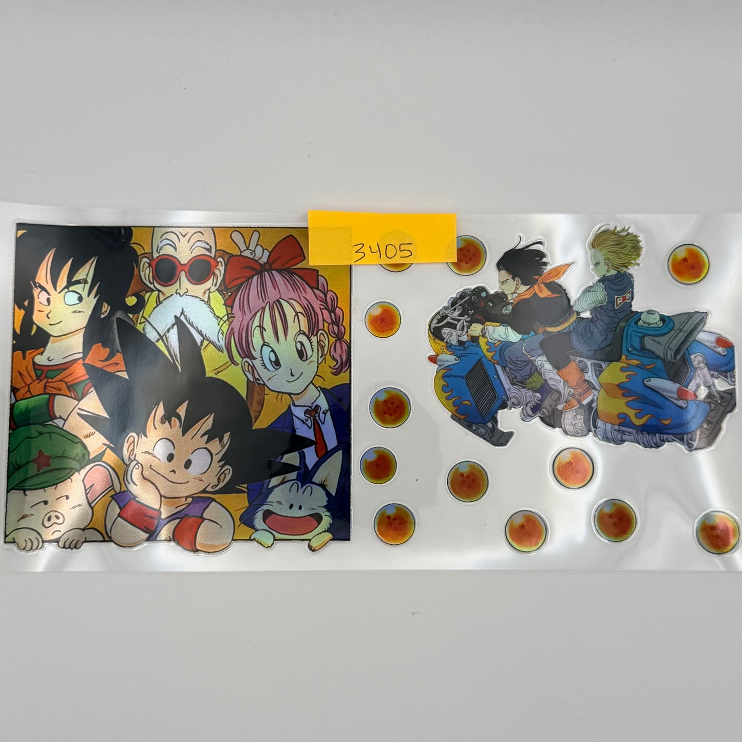 Anime characters 2 holographic