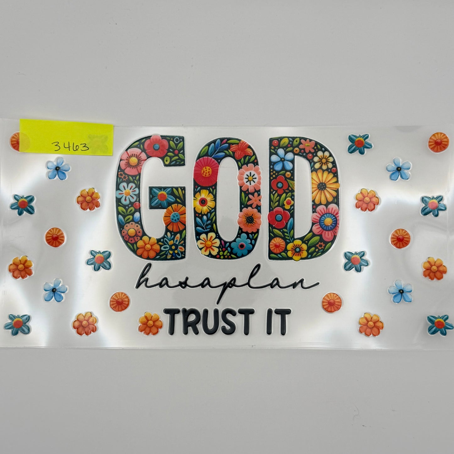 God has a plan, trust it