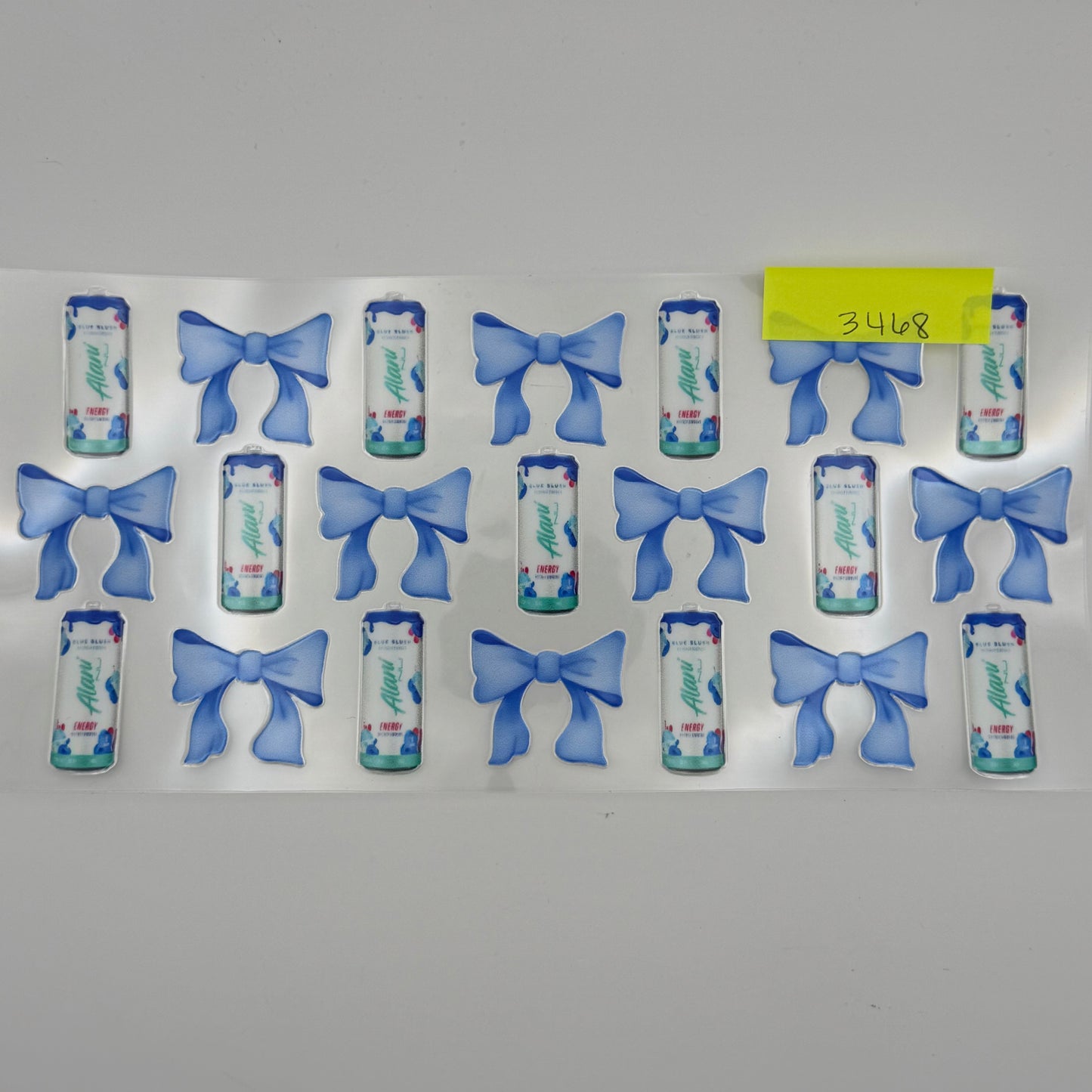Alani blue bows