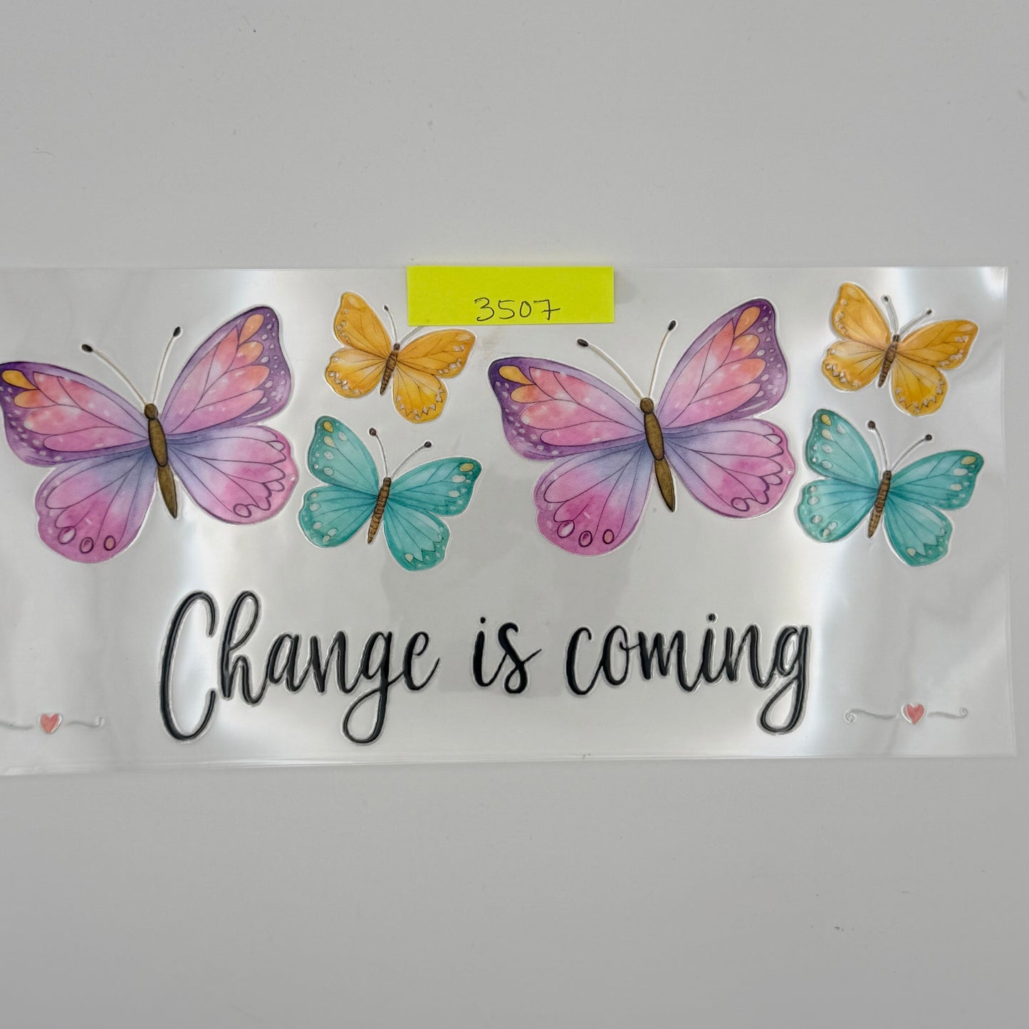 Change is coming butterflies
