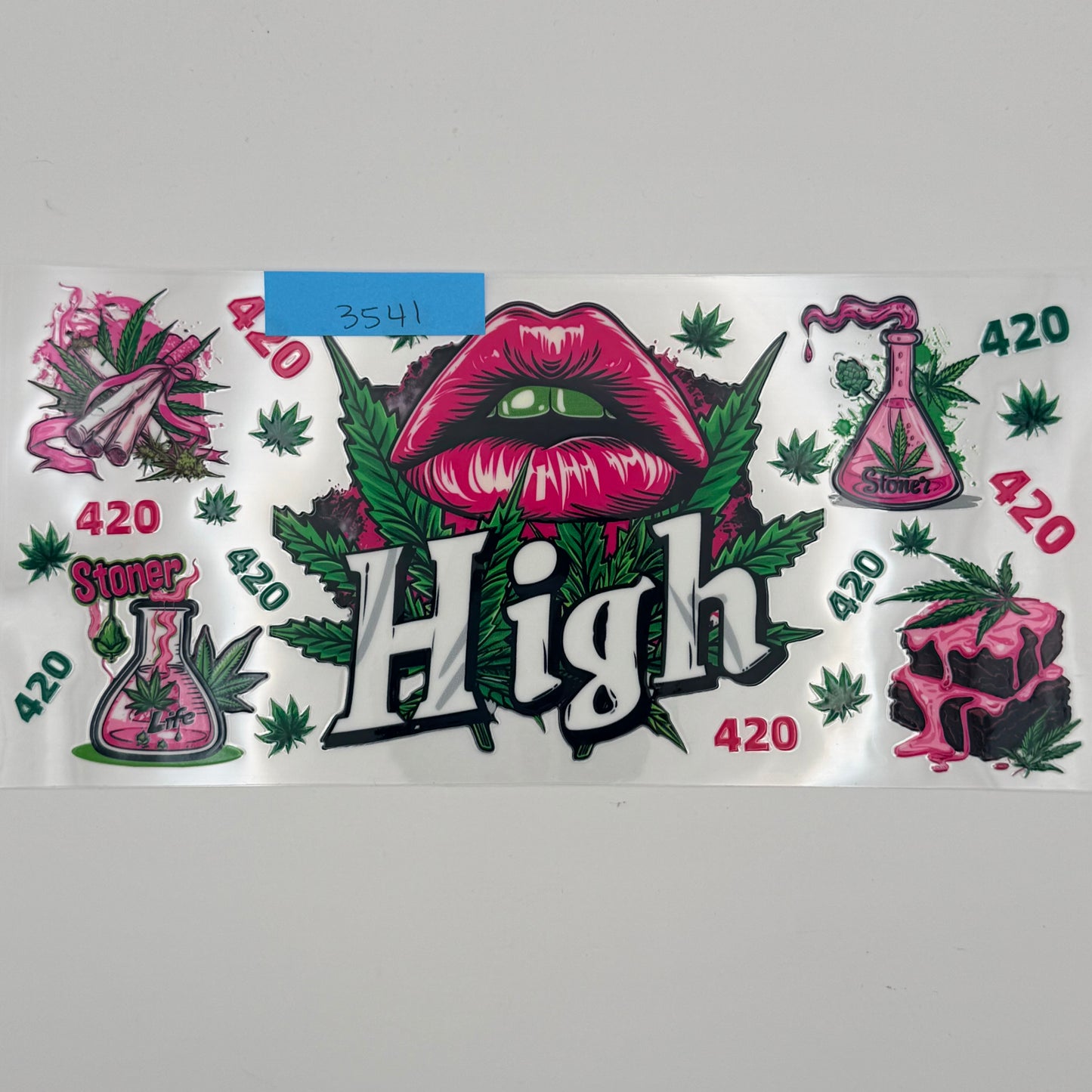 Pink high stoner 420
