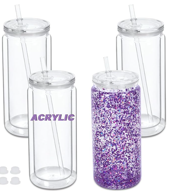 20oz Acrylic Soda Can Style
