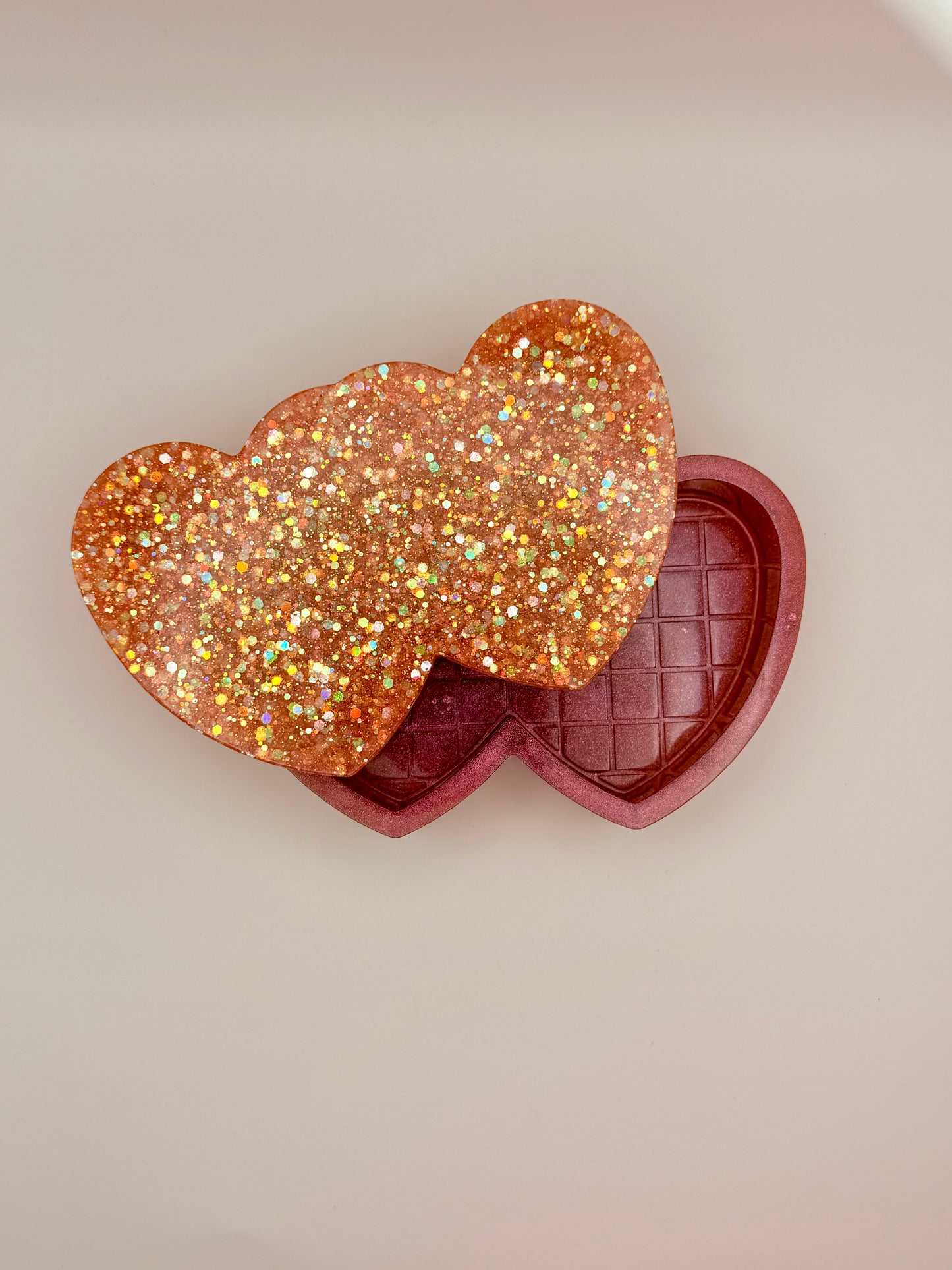 Double Heart-Shaped Container
