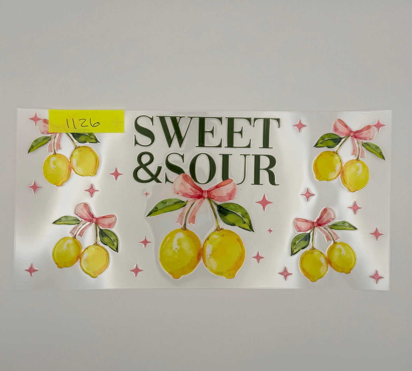 Sweet and Sour
