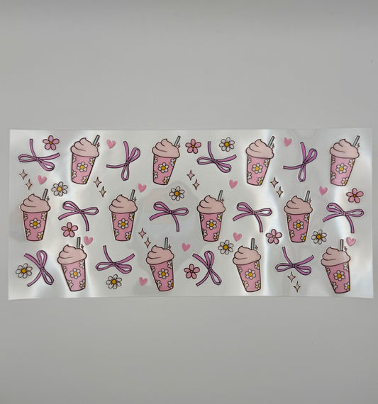 Pink coffee bows