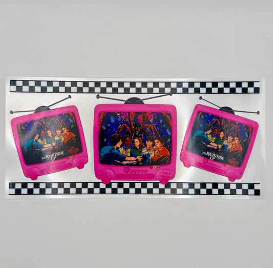 Stranger things pink tvs