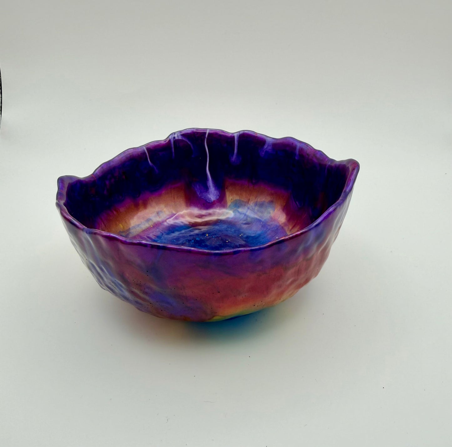 Small Sunset color bowl