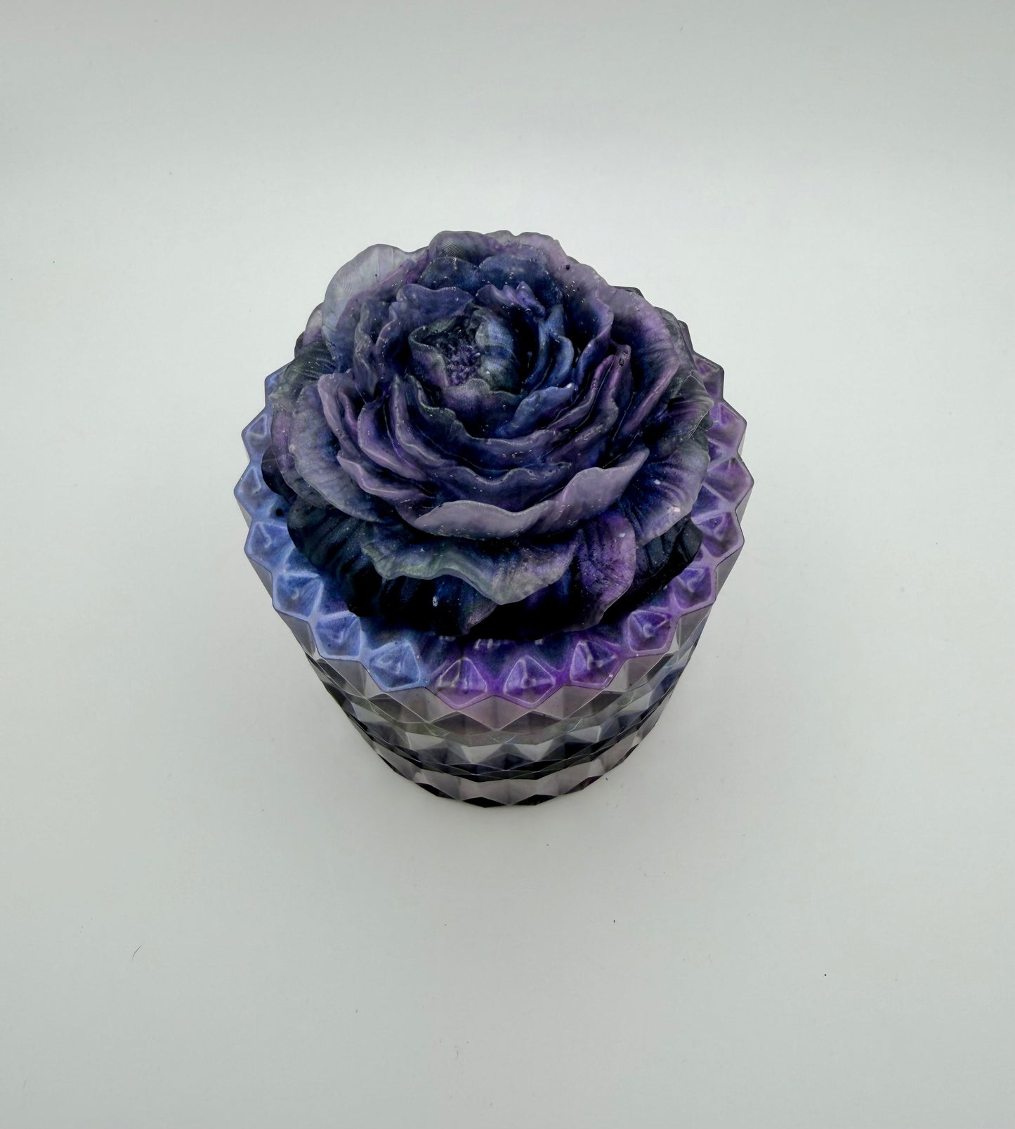 Fancy Container with Flower Lid