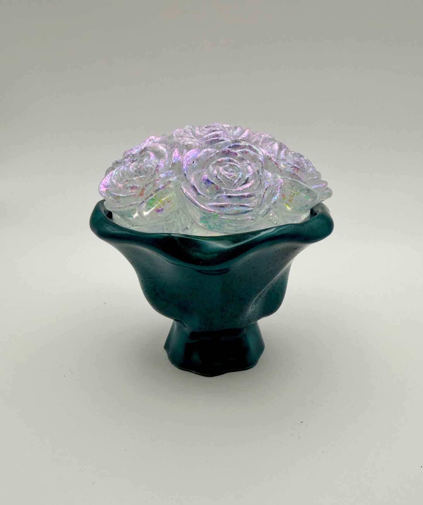 rose bouquet container