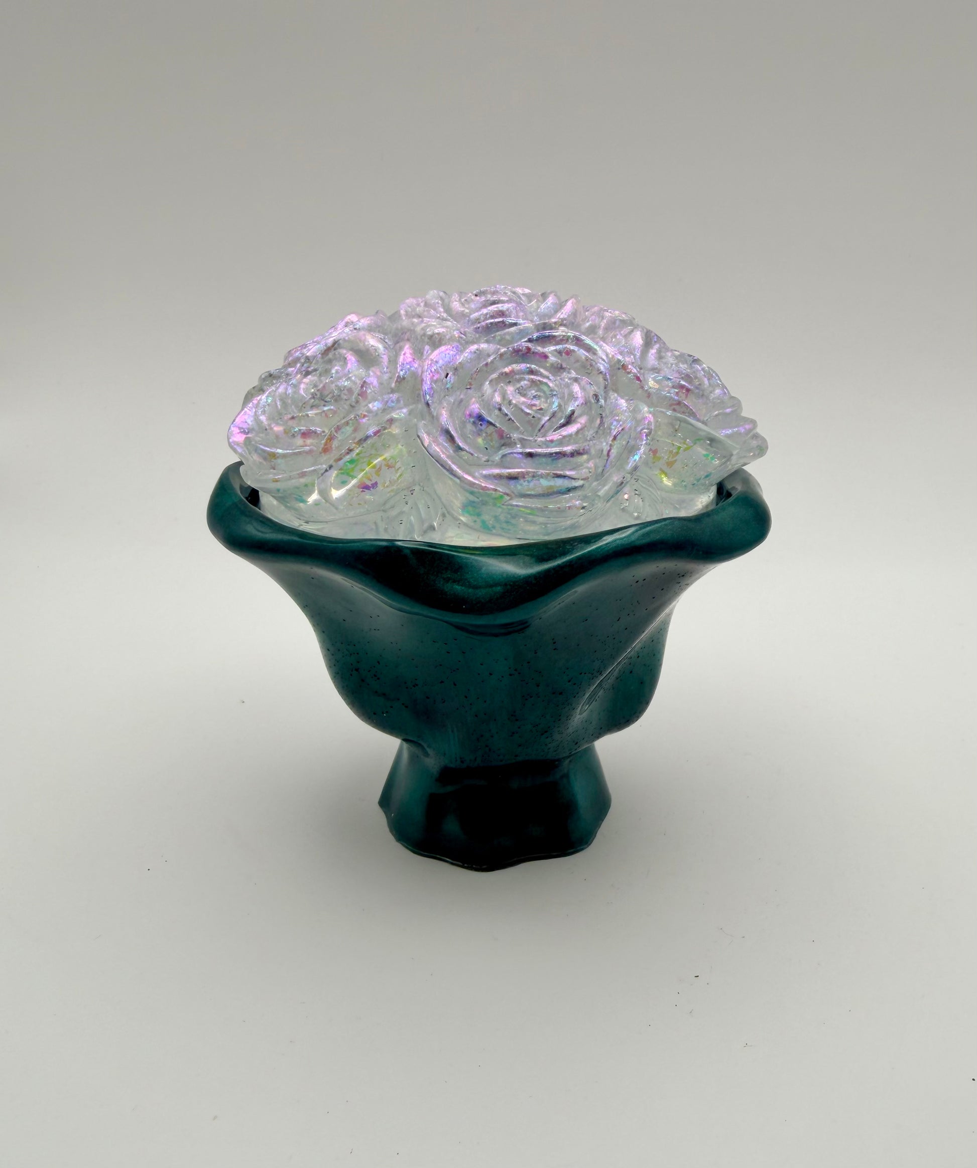 rose bouquet container