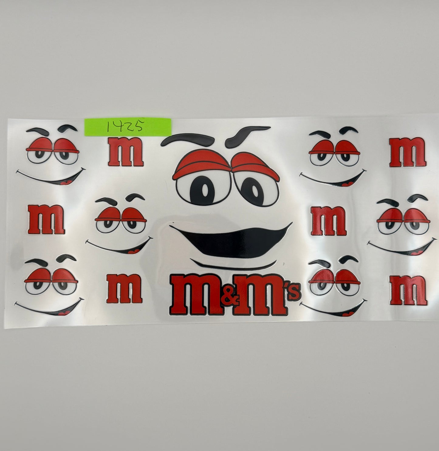 red chocolate candy