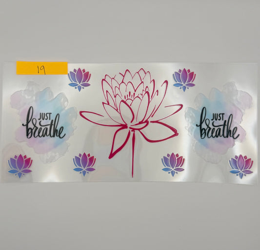 just breathe pink
