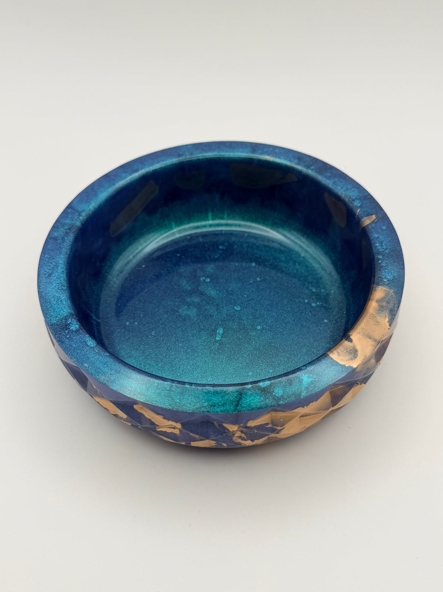 Colorshift Green/Purple/Blue Bowl