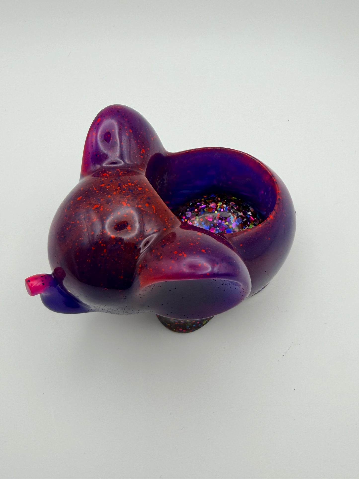 Small Pink/Purple Elephant Dish