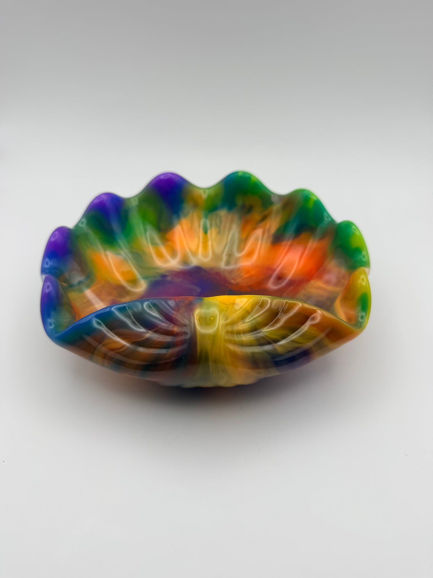 large seashell dish