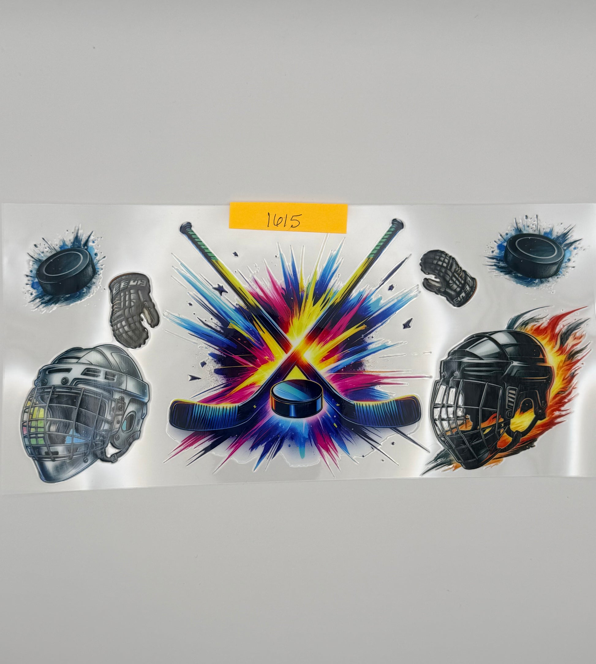 hockey colorful