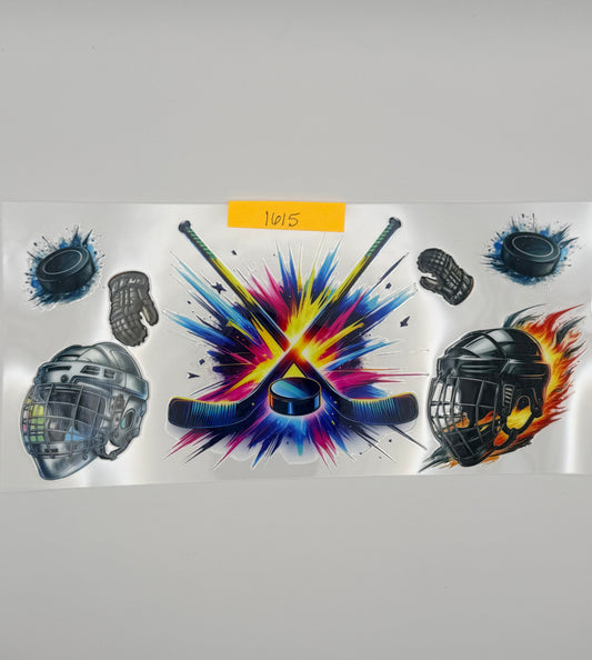 hockey colorful