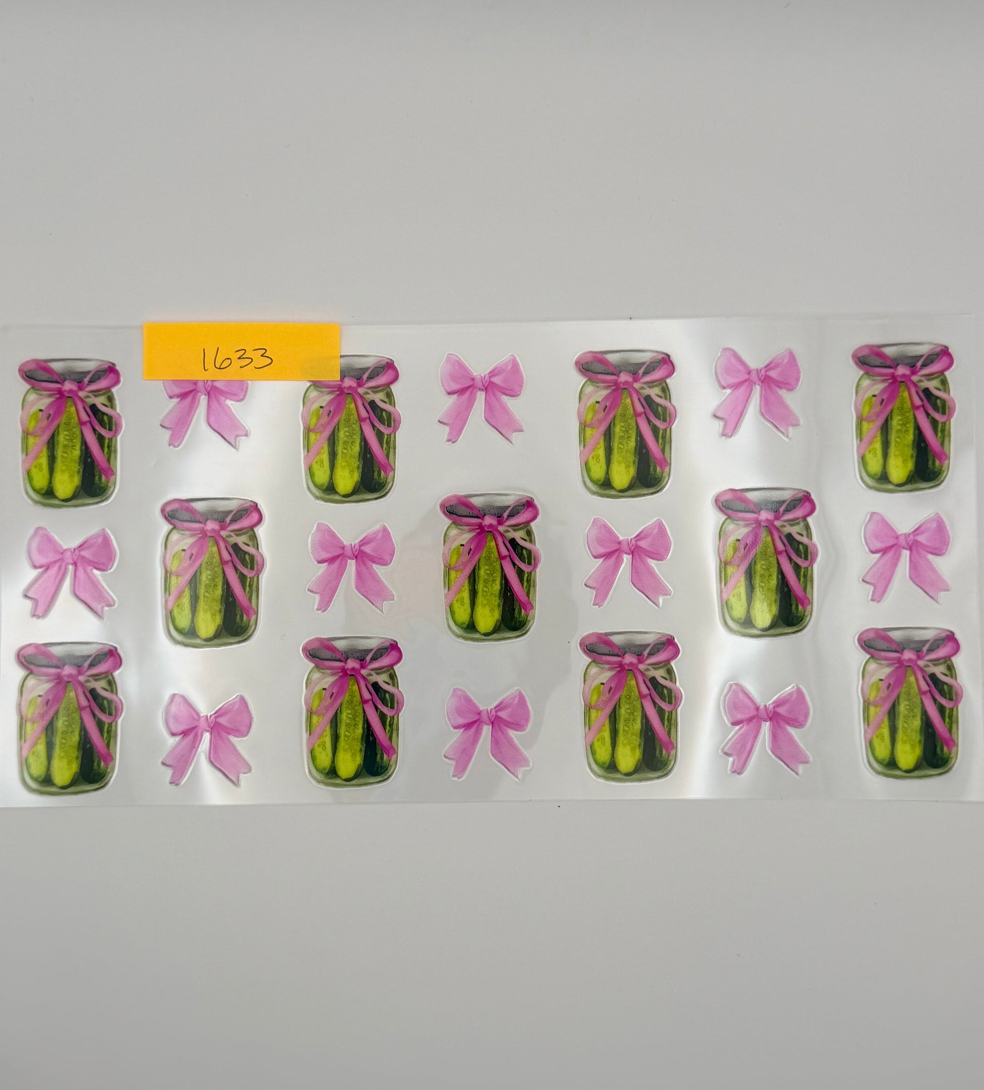 pink bows & pickles