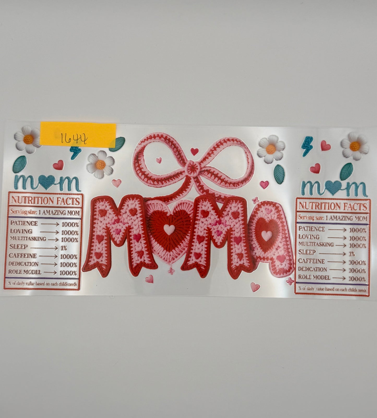 pink crochet mama