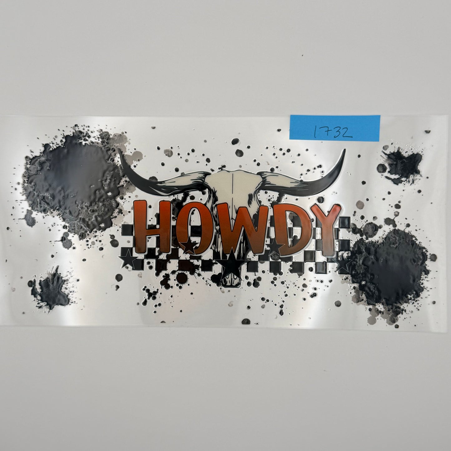 howdy cow skull