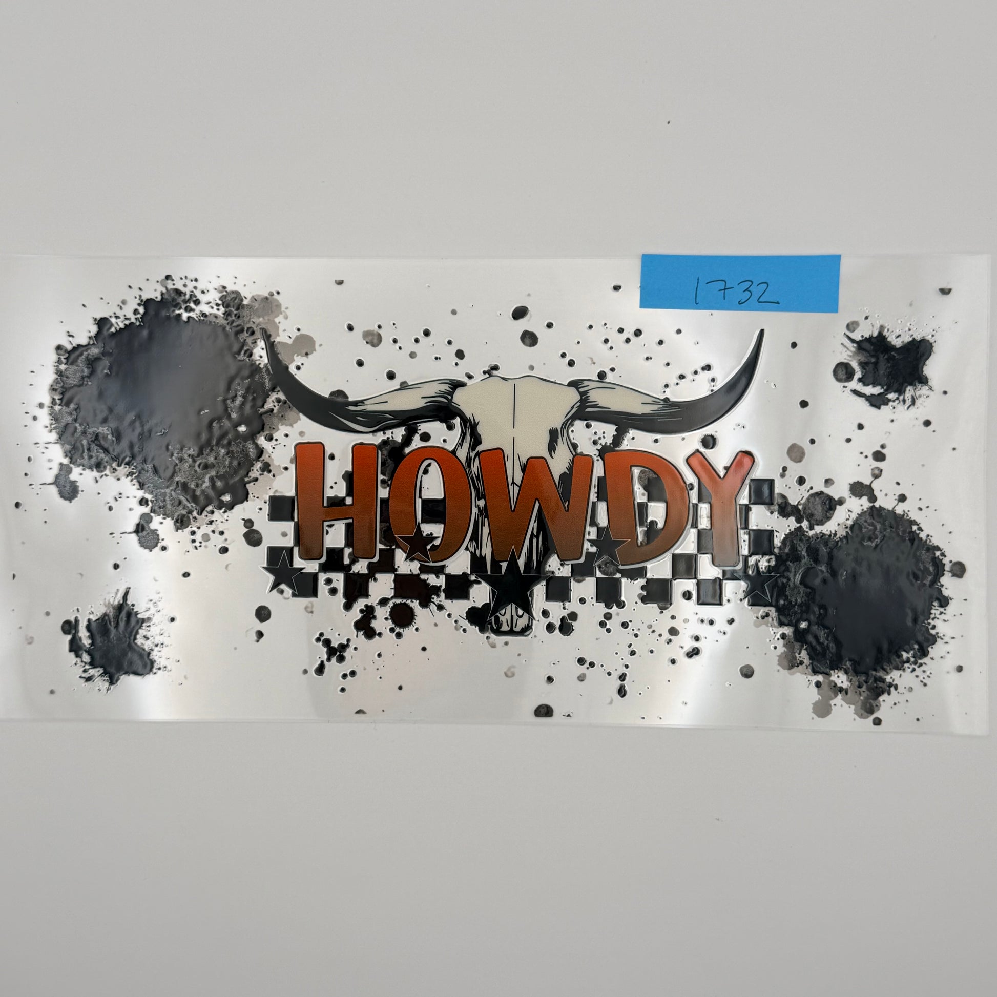 howdy cow skull