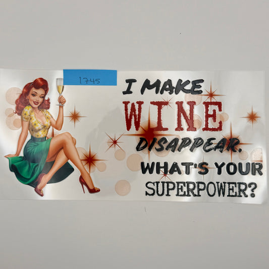 wine disappear