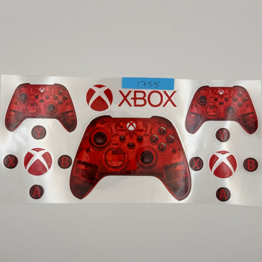 red game controller