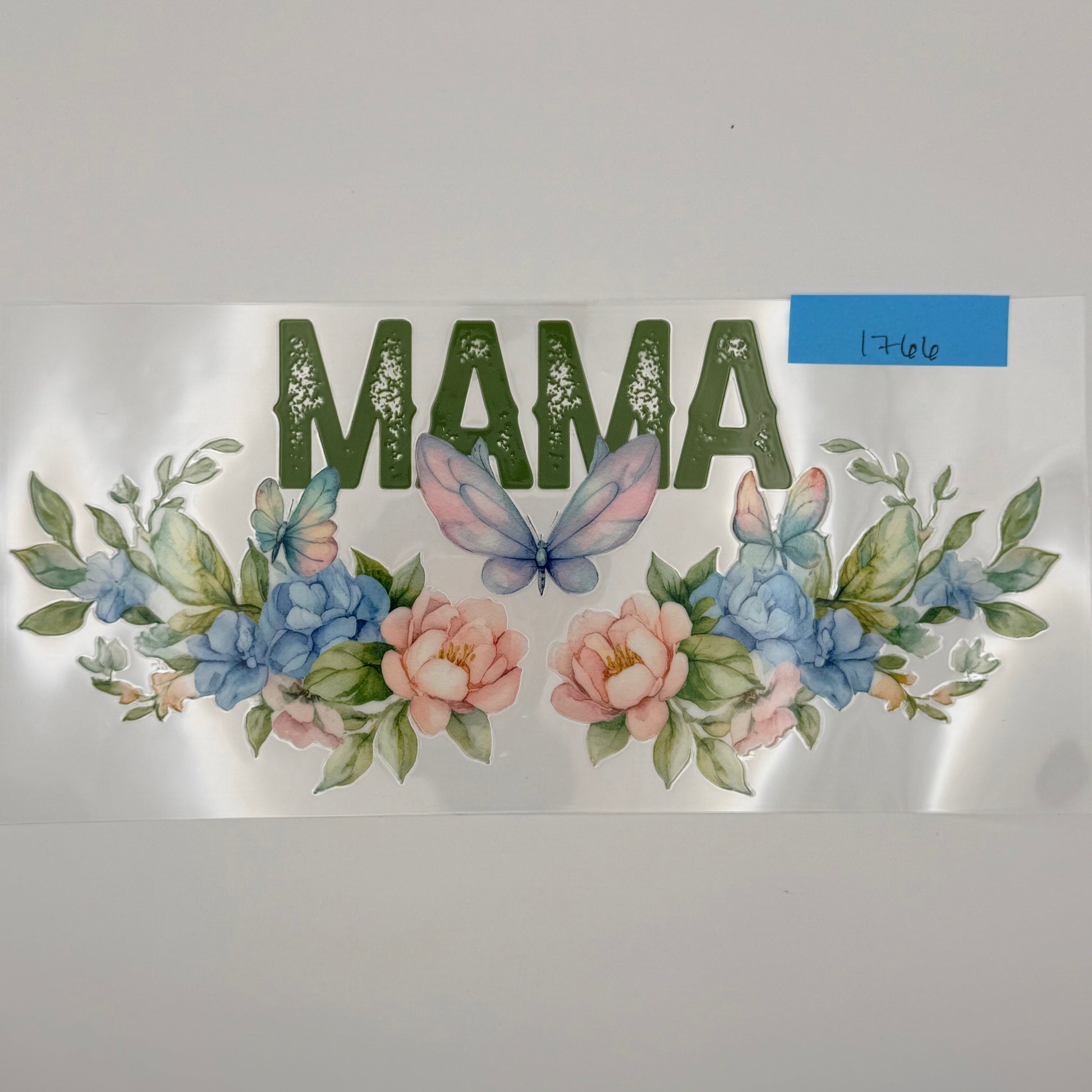 mama and flowers