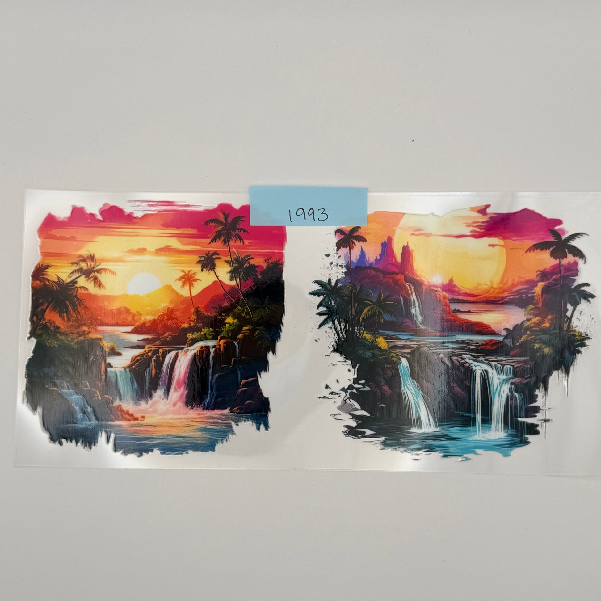 beach waterfalls