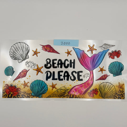beach please