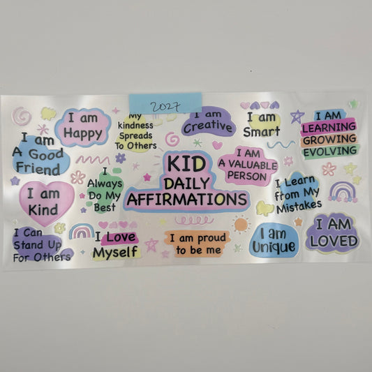 kids affirmations