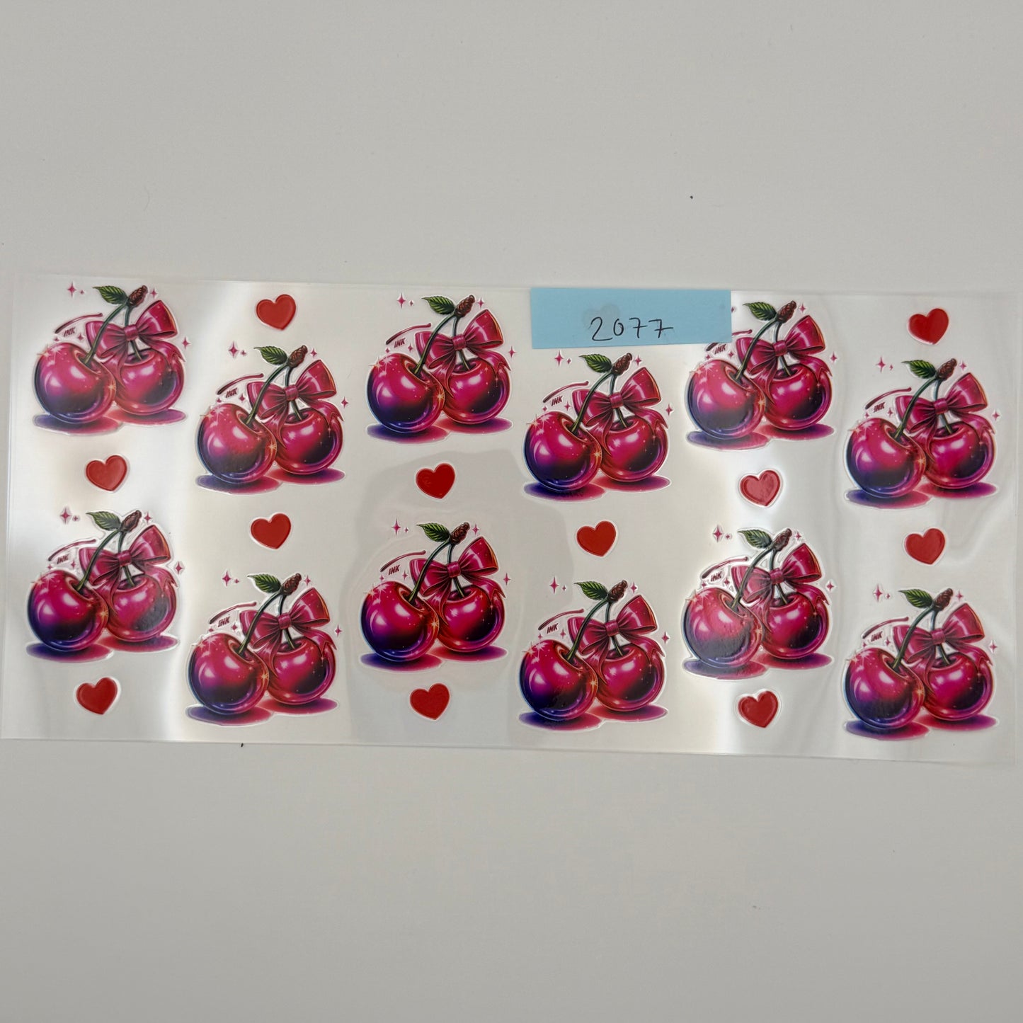 sparkling cherries